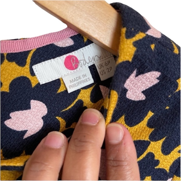 Boden Louise Textured Dress - Picture 11 of 11